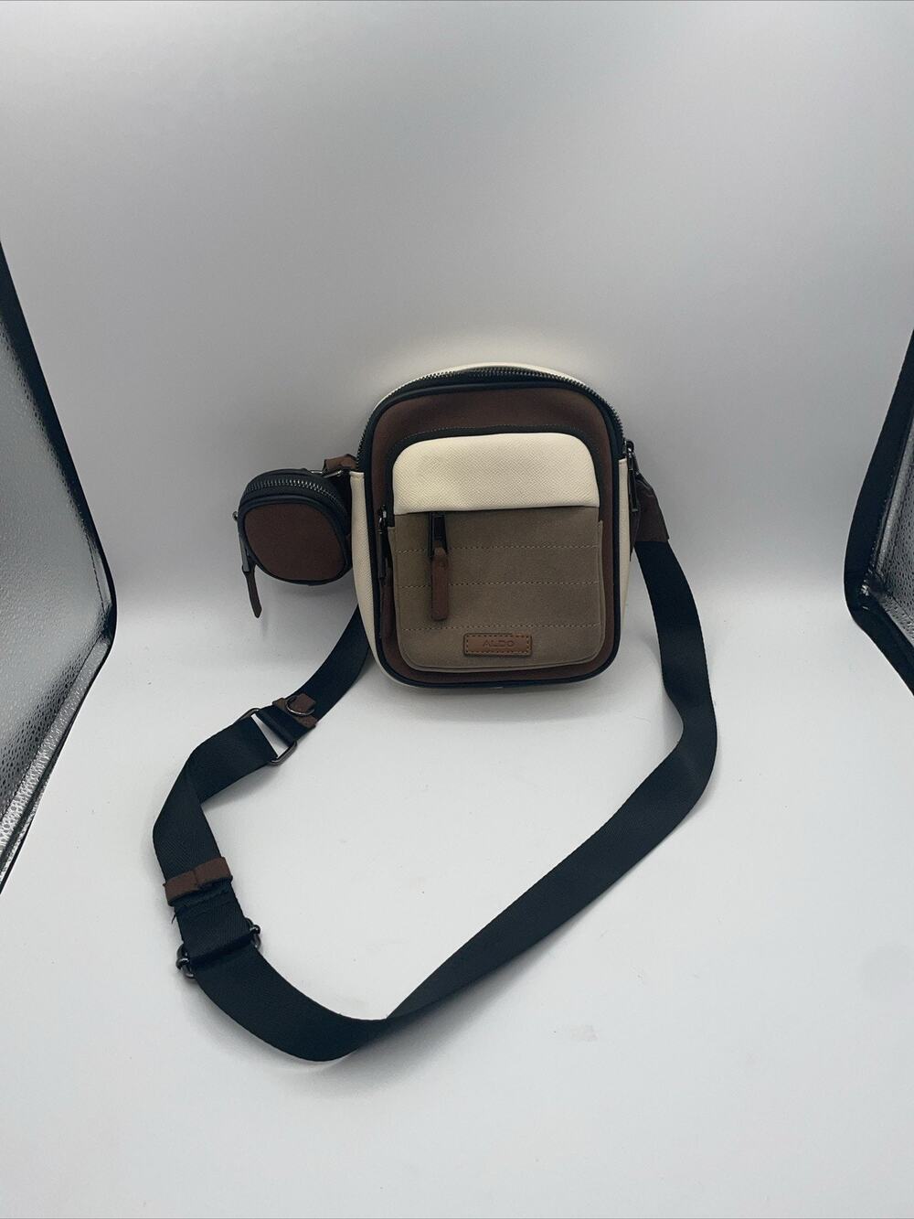Aldo Krill Men’s Color Block Crossbody Medium Bag